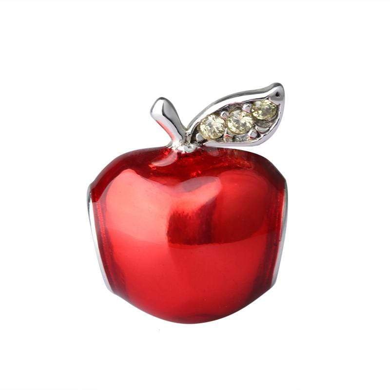 Red on sale apple charm