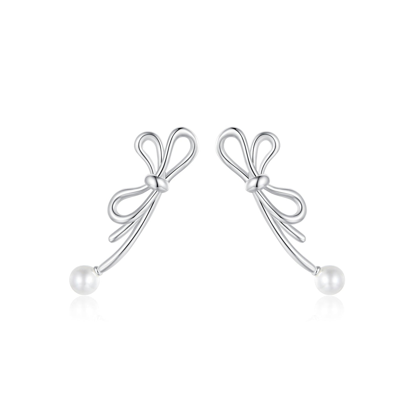 Bow Knot Earrings - The Silver Goose SA