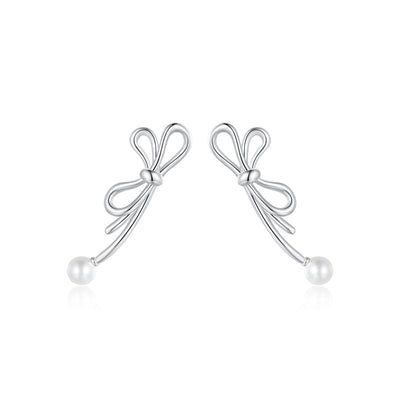 Bow Knot Earrings - The Silver Goose SA