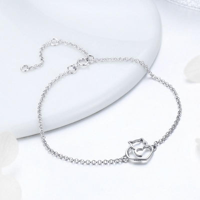 Cat Strand Bracelet - The Silver Goose SA