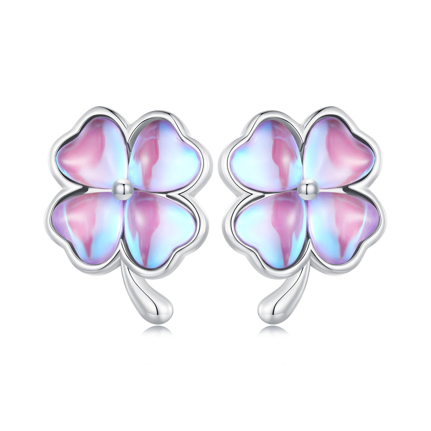 Four Leaf Clover Earrings - The Silver Goose SA